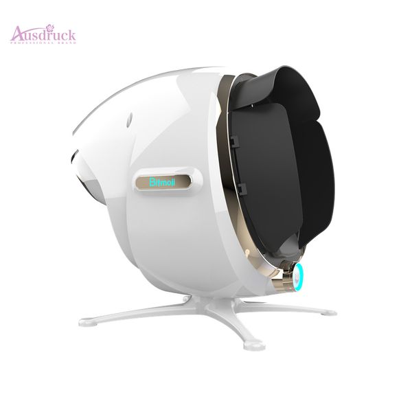 3D Smart Facial Skin Analysis Diagnóstico Espelho Mágico Tester Skin Analyzer Equipamento de Beleza Máquina Analysi para cuidados com a pele