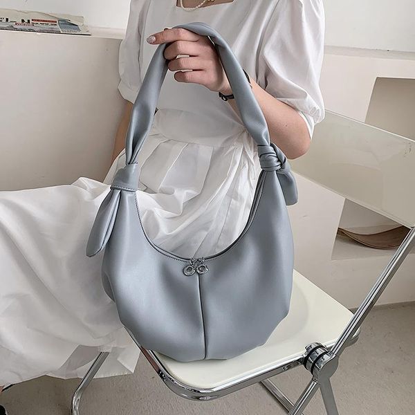 

evening bags moon fashion half design cloud shoulder 2021 luxury quality pu leather women's designer handbag female travel crossbody ba