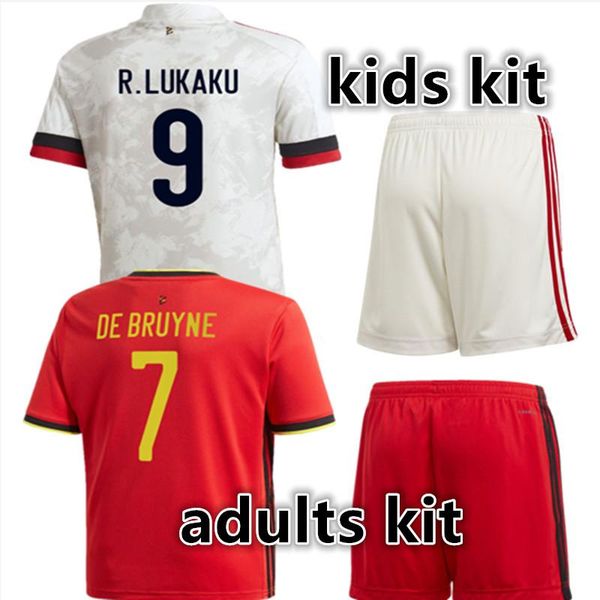 

men's t-shirts adults kit kids e.hazard mertens 2021- 21 belgium shirt witsel vertonghen de bruyne tielemans r. lukaku quality, White;black