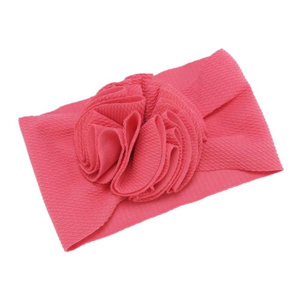 

hair accessories kids infant baby girls adorable soft elastic hair-accessories headbrands flower knot turbans toddler bandanas, Slivery;white