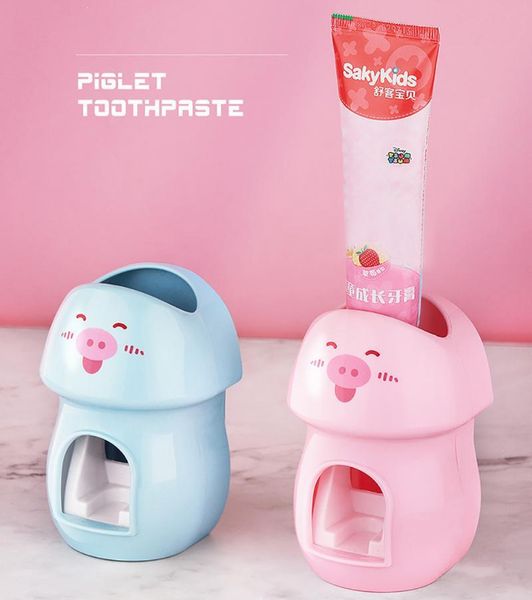 

wall mount automatic toothpaste dispenser squeezer toothbrush holder holders