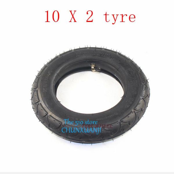 

motorcycle wheels & tires 10x2.0 rubber tire inner tube 10x2 (54-152) tyre for electric scooter bike refit parts wheel