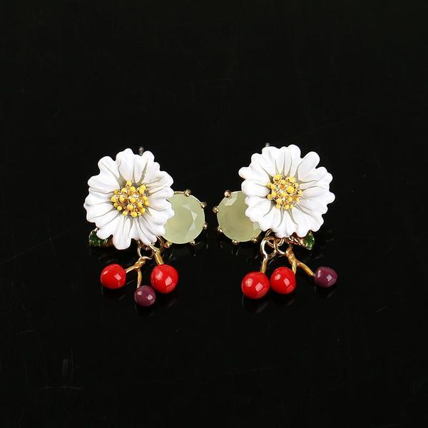 

earrings & necklace flower jewelry earring ornaments, Silver