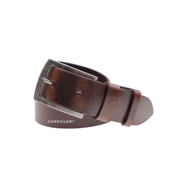 

business italian leather fashion pin buckle men's belt, Black;brown