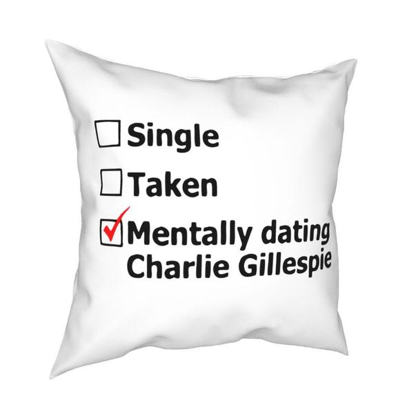 

mentally dating charlie gillespie throw pillow cover polyester cushions for sofa julie and the phantoms vintage cushion covers cushion/decor