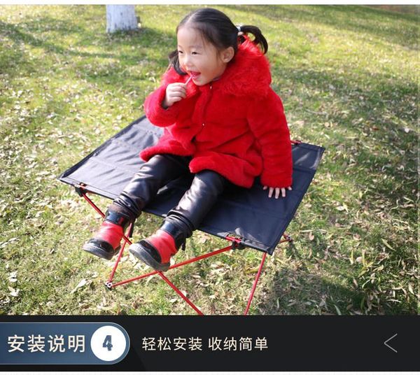 

outdoor camping table portable foldable desk furniture computer bed ultralight aluminium hiking climbing picnic folding tables camp