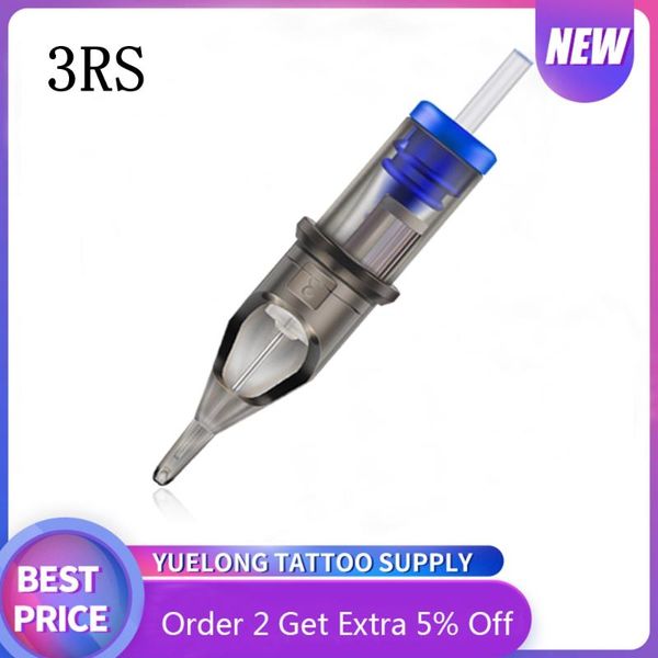 

tattoo needles disposable 20pcs 3rs 0.35mm cartridge round liner shader for tattooing, machine