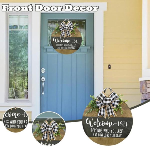 

front door decor hanger wreath housewarming gift home novelty items