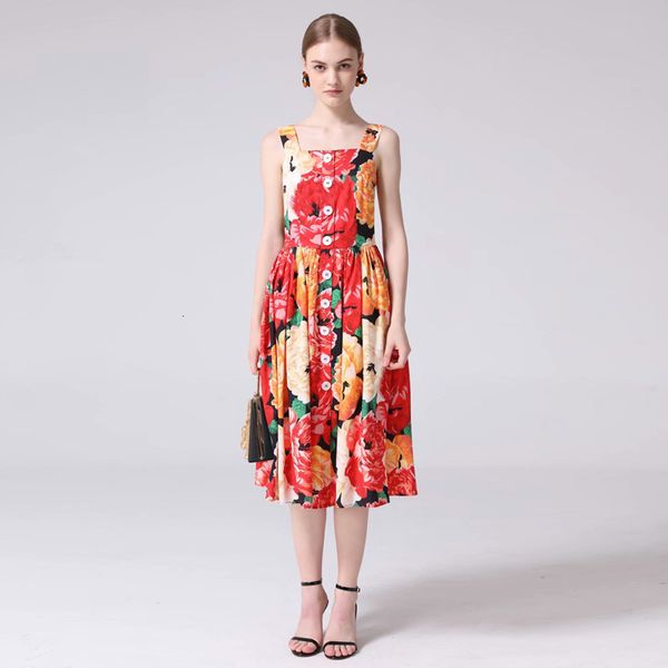

dress xf boho sling pink summer mode milan quality copy of flower dressed feast on, Black;gray