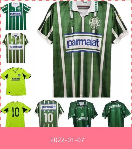 

1992 1993 1994 2010 palmeiras retro soccer jersey 92 93 94 10 edmundo zinho edilson rivaldo evair roberto carlos vintage classic football sh, Black;yellow