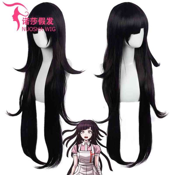

on bullet noxa breaking the crime of kumquat cosplay animation wig, Black