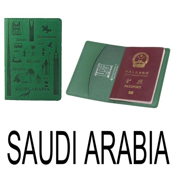 

toiletry kits zoukane embossing shate saudi arabia-israeli middle eastern cities passport cover case holder travel accessories wallet zspc57