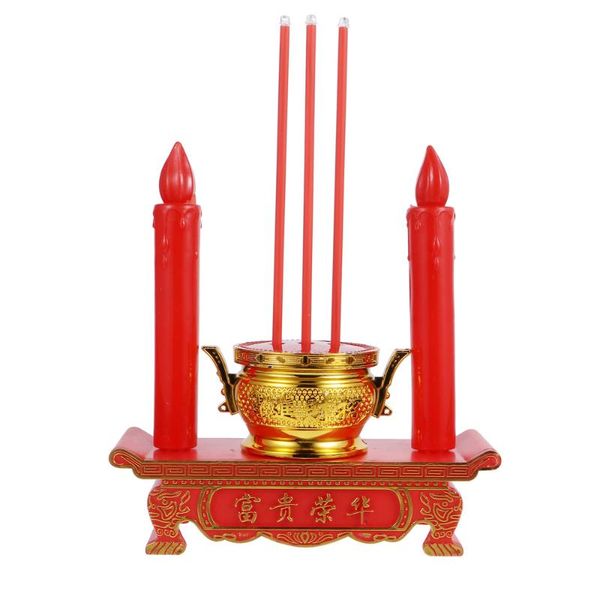 

candlestick vintage led candleholder safe for decor fragrance lamps