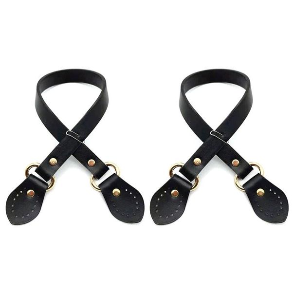 

bag parts & accessories hardware diy pu shoulder strap, Black