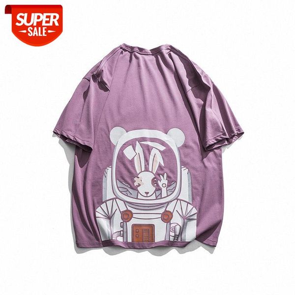 

summer t-shirt japanese original street cartoon pattern printing men's short sleeve #mz2o, White;black