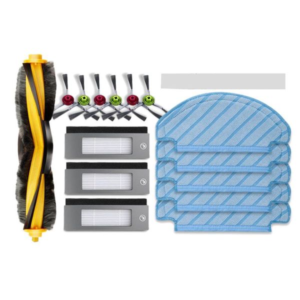 

side brush and roller to clean the mopping cloth filter, used for ecovacs deebot t8 sweeper vacuum cleaners