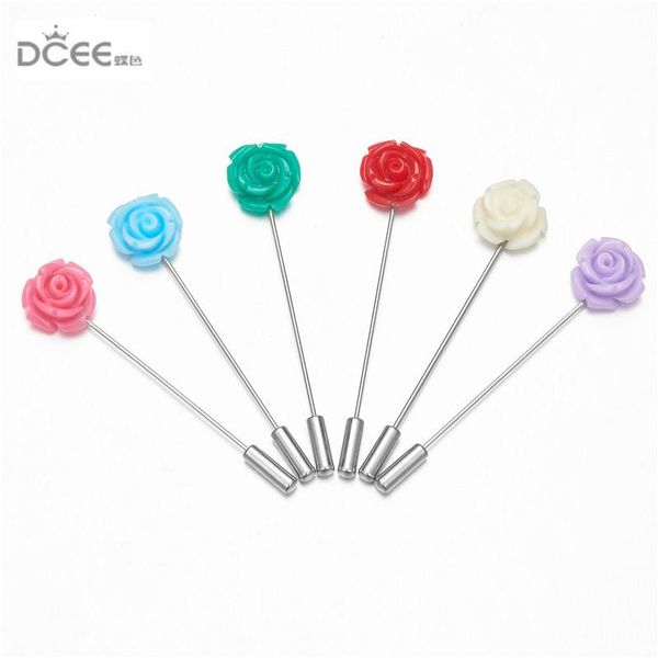 

pins, brooches 6 pcs set 2021 fashion brooch pin with hat muslim hijab scarf pins clip wedding for women, Gray