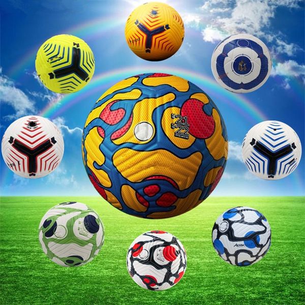 

premier 2021 2022 league ball club soccer aerowsculpt flight football size 5 high-grade nice match liga premer 20 21 pu (ship the balls with