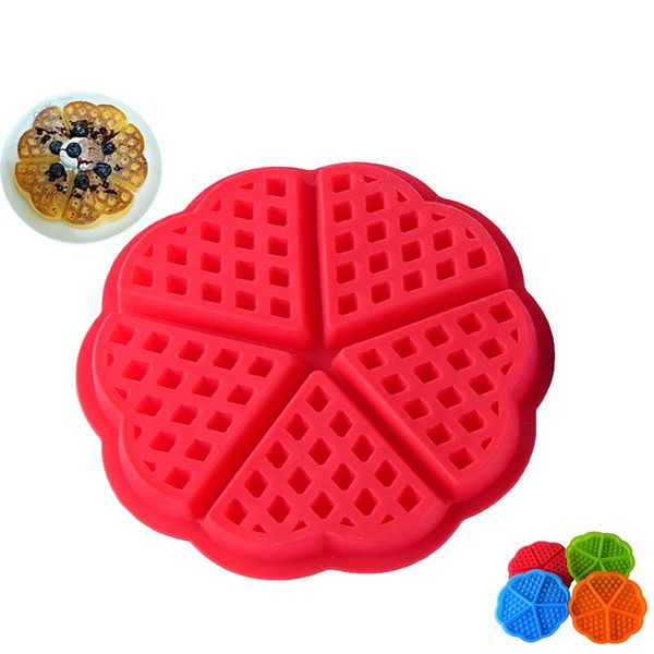 

baking moulds silicone waffle mold non-stick diy chocolate cookie cake muffin bakeware cooking tools