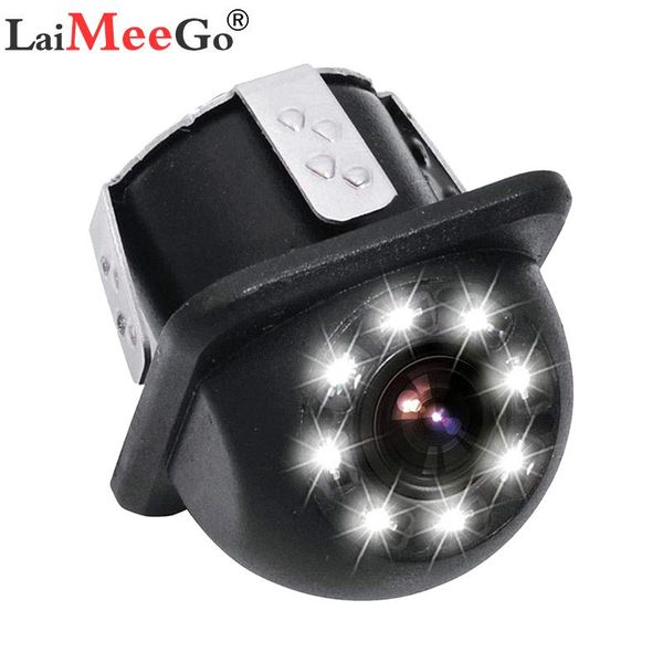 

car rear view cameras& parking sensors camera universal backup 8 led night vision waterproof 170 wide angle hd color image