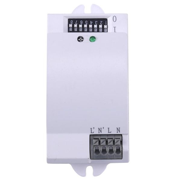 

smart home control 800w microwave swtich motion body movement infrared ir sensor light diy dial code 360 degree wall