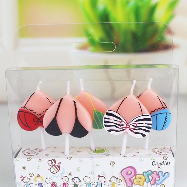 

candles 5pcs cake er cartoon bikini birthday party christmas decoration