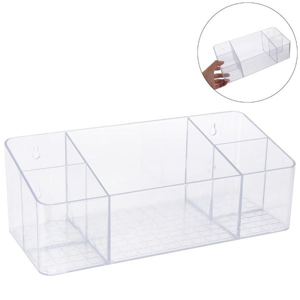 

towel racks 1pc wall-mounted bathroom storage box dresser table mask for home use