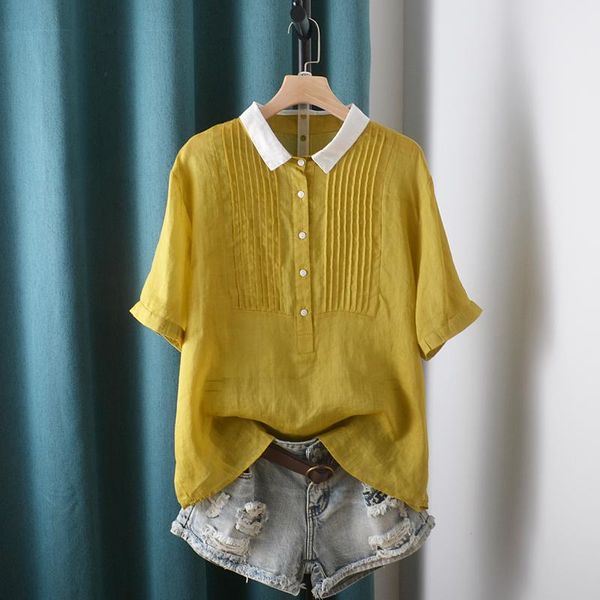 

women's blouses & shirts summer the organ shirt temperament female short sleeve, White