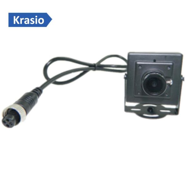 

cameras 10pcs/lot 1" metal mini vehicle security camera outdoor hd ahd 720p 960p 1080p for side view truck bus cctv system with 4-pin