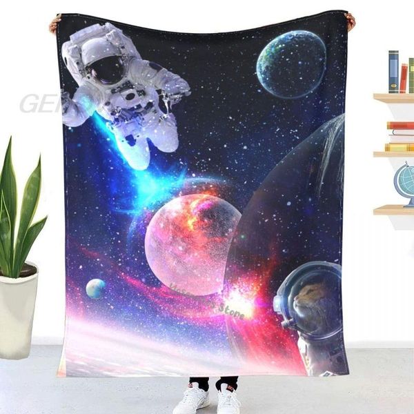 

blankets cartoon raum astronaut alien decke sherpa bettwÃ¤sche weiche decken blanket