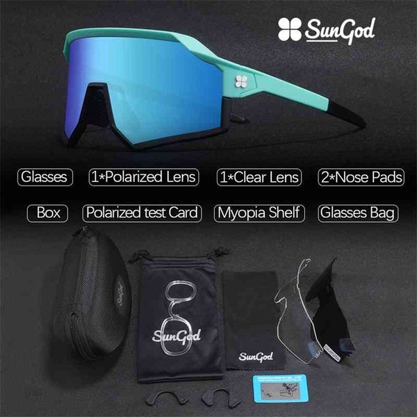

new sungod vulcans sunglasses cycling polarized mtb mountain bike sports marathon road glasses
