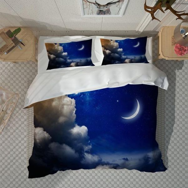 

fashion comfortable stars bedding home textiles single bed double duvet cover pillow case sheet boy girl set sets