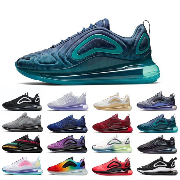 

720s running shoes man woman sneakers aqua powder black red bold branding bubble cool grey midnight navy nightshade oreo oxygen purple size