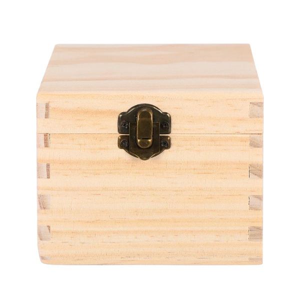 

storage bags 1 pc wood essential oil box bottle (assorted color)