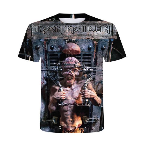 

men's t-shirts fashion funny skull 3d printed t-shirt men and women casual short sleeve harajuku hip hop cool tee camiseta, White;black