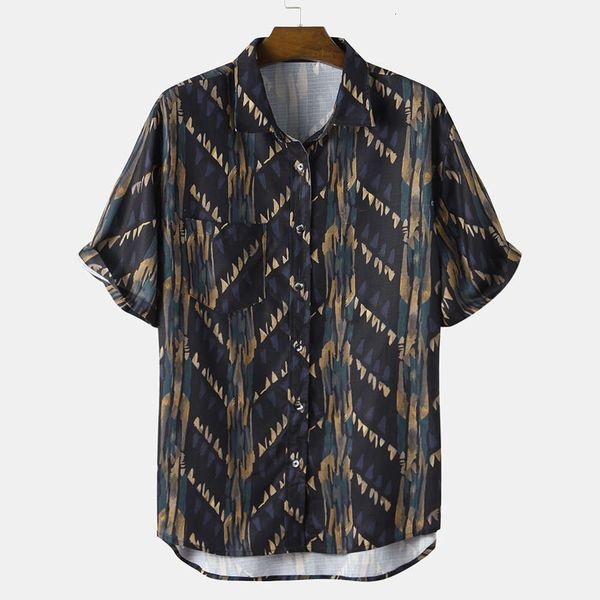 

dresses printed shirt large men's casual short sleeve shirt, White;black