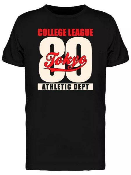 

Athletic Tokyo Tee Men's -Image by Shutterstock, White;black