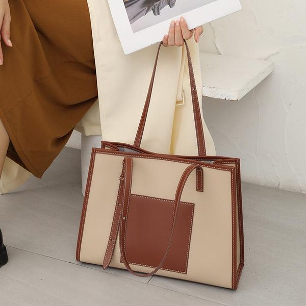 

evening bags luxury genuine leather tote for women shoulder bag cowhide large shopper female office handbags and purses black 2021