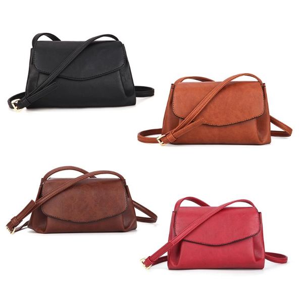 

evening bags j60d fashion women pu leather shoulder bag brief tote purse satchel casual messenger