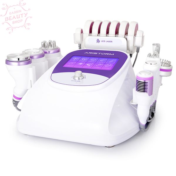 Aristorm 10 в 1 40K Cavitation 2.5 Body Slimbing Cellulite RF Жирого жира Скруббер кожи для лица ухода за лицом