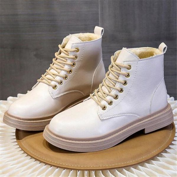 

boots women fashion snow shoes short warm fur ankle for winter, Black