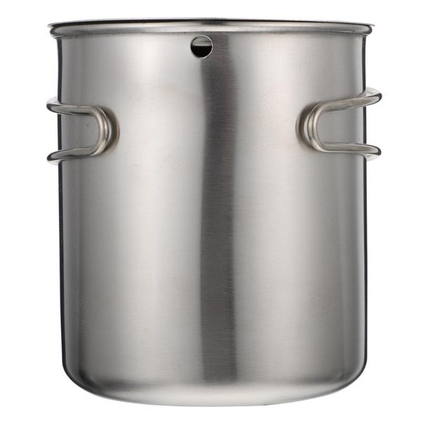 

mugs 1pc camping cup mug stainless steel drinking handle foldable