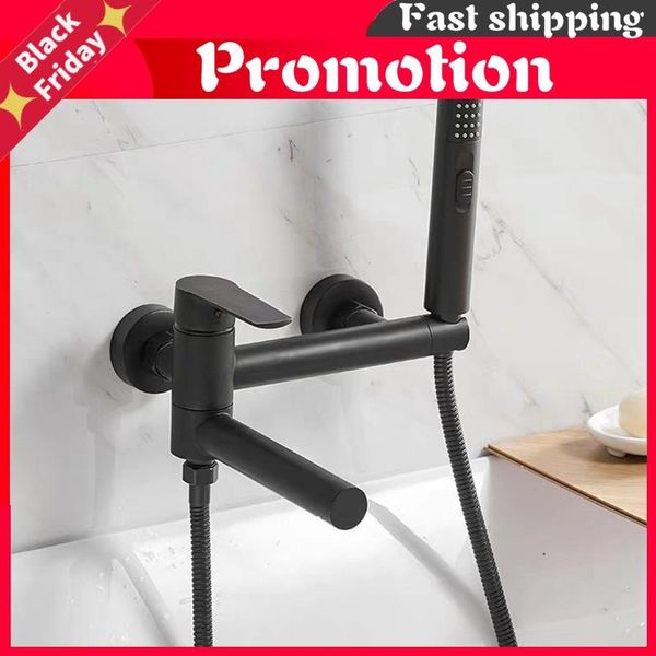 

bathroom shower faucet and cold black bathtub bath mixer water tap sets
