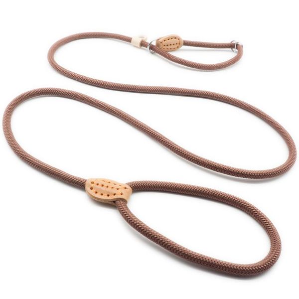 

dog collars & leashes chain leash slip collar pet walking leads nylon mountain climbing rope puppy traction for small medium large dogs