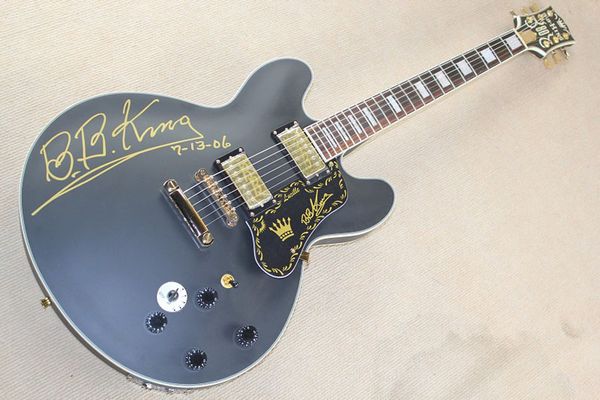 

souvenir electric guitar matte black signature