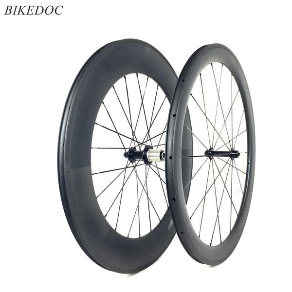 

bike wheels bikedoc 700c carbon front 50mm rear 88mm bicycle wheelset