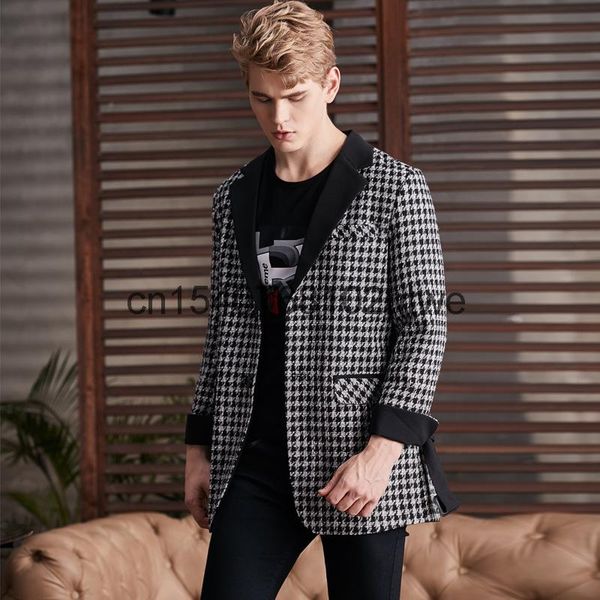 

qianniaoge suit one piece autumn and winter 2021 leisure coat fashion 1207 men's suits & blazers, White;black