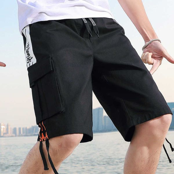 Calções de carga dos homens calças táticas múltiplas elasticidade de bolso militar urbano viajante tacitcal calças homens magro cargo pant s-5xl x0705