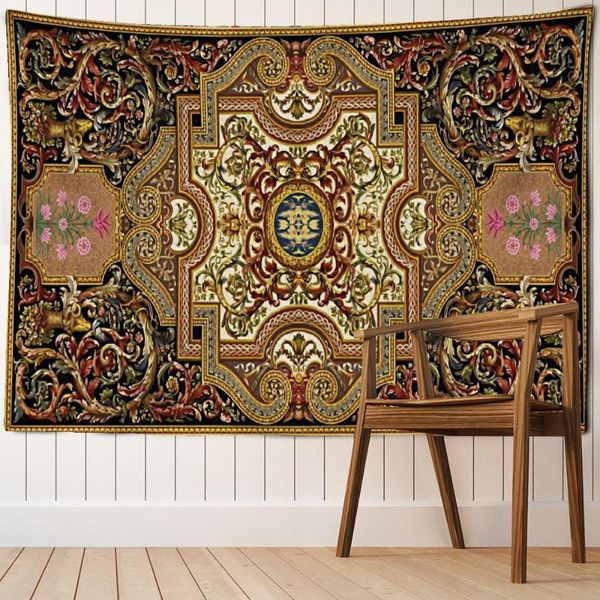 

tapestries tropical persian printed blanket soft mandala retro futuristic wall tapestry background for home decorations