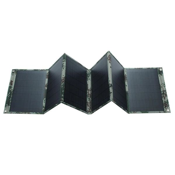 

60w 5v/12v high efficiency foldable solar panel charger with dual usb port